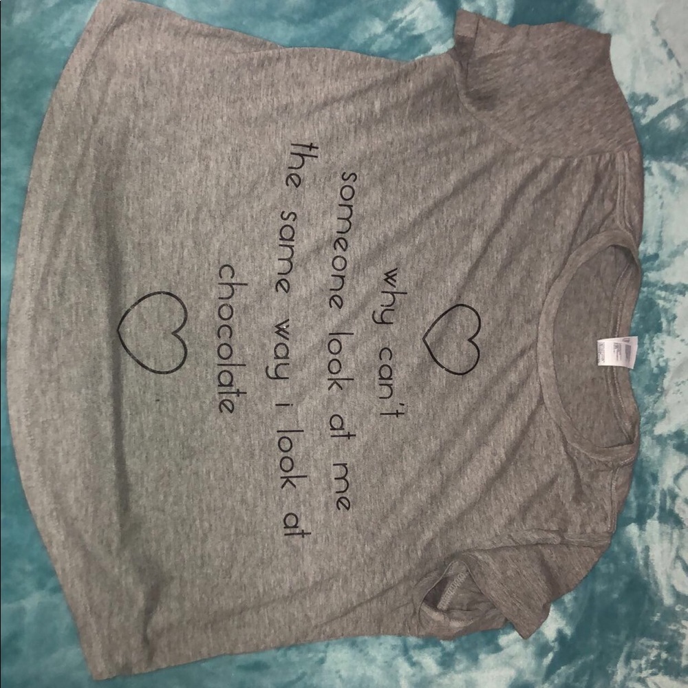 Grey Printed Tee